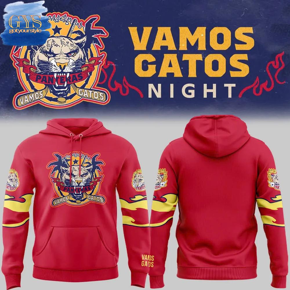 Florida Panthers Vamos Catos Night Limited Edition Hoodie 1