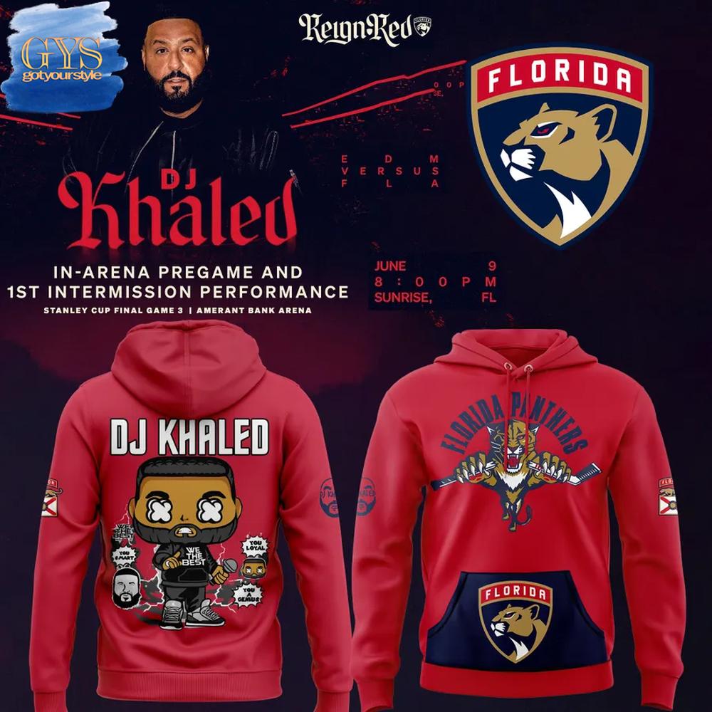 Florida Panthers x DJ KHALED Limited Edition Hoodie 1