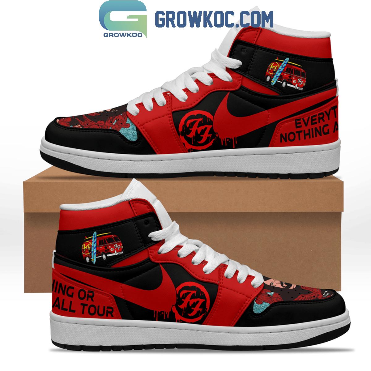 Foo Fighters Everything Or Nothing At All Tour Air Jordan 1 Shoes 1 Z6GZ6