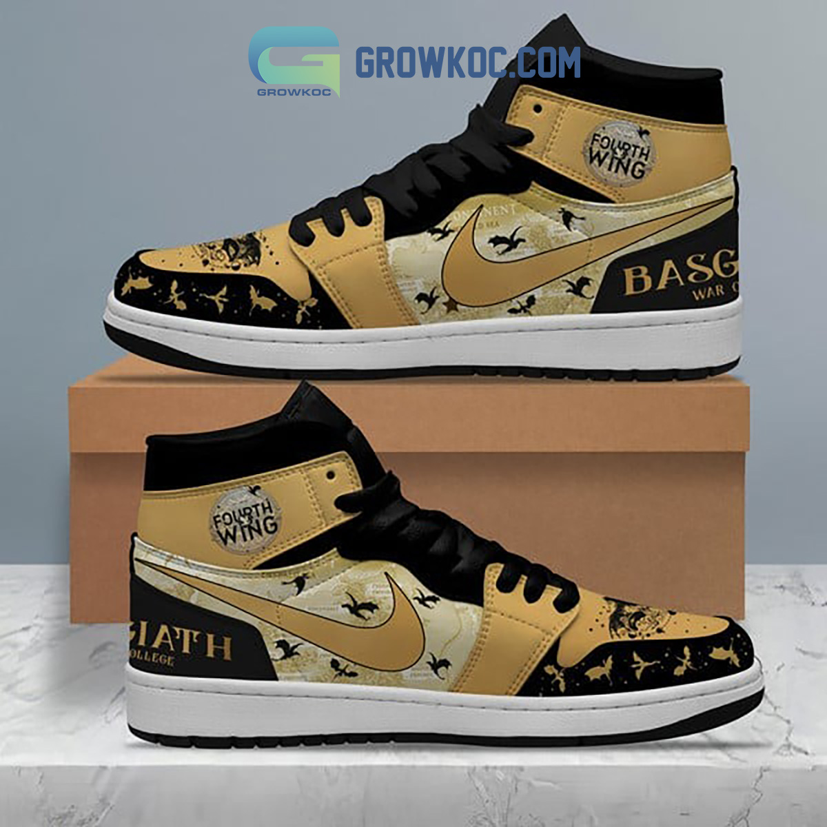 Fourth Wing Fan Love Air Jordan 1 Shoes 2B1 WZ4kc