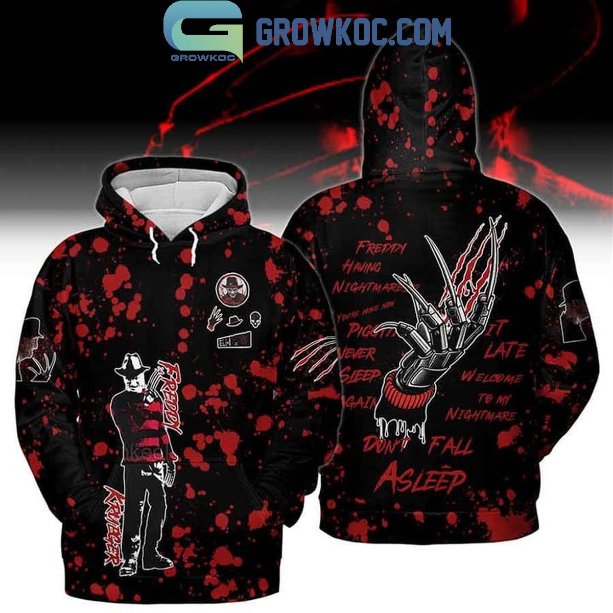 Freddy Krueger Halloween Freddy Is Having A Nightmare Hoodie T Shirt 1 CSsIA