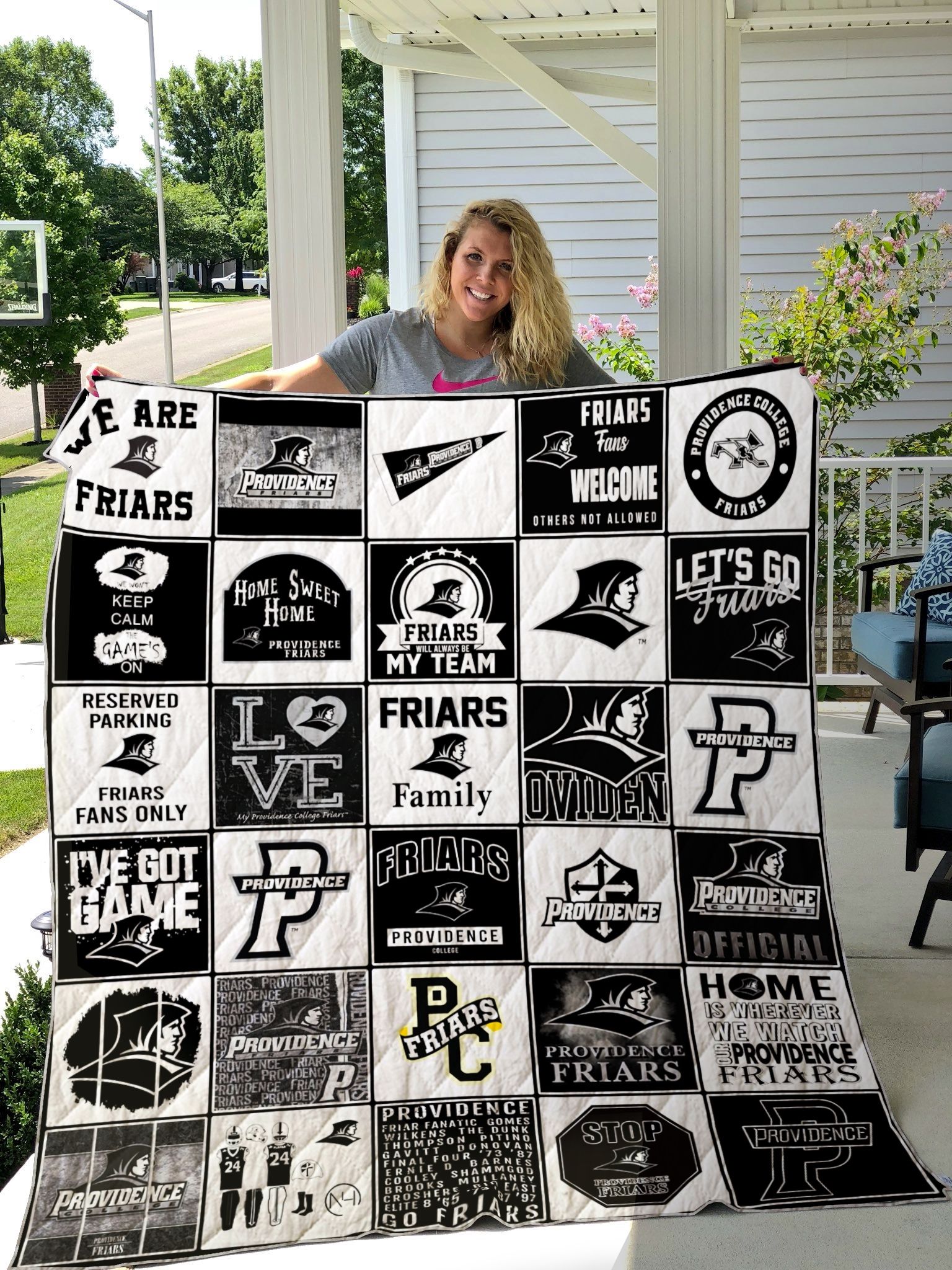 Friars Providence Collected Ncaa Quilt Blanket Bedding Set 0