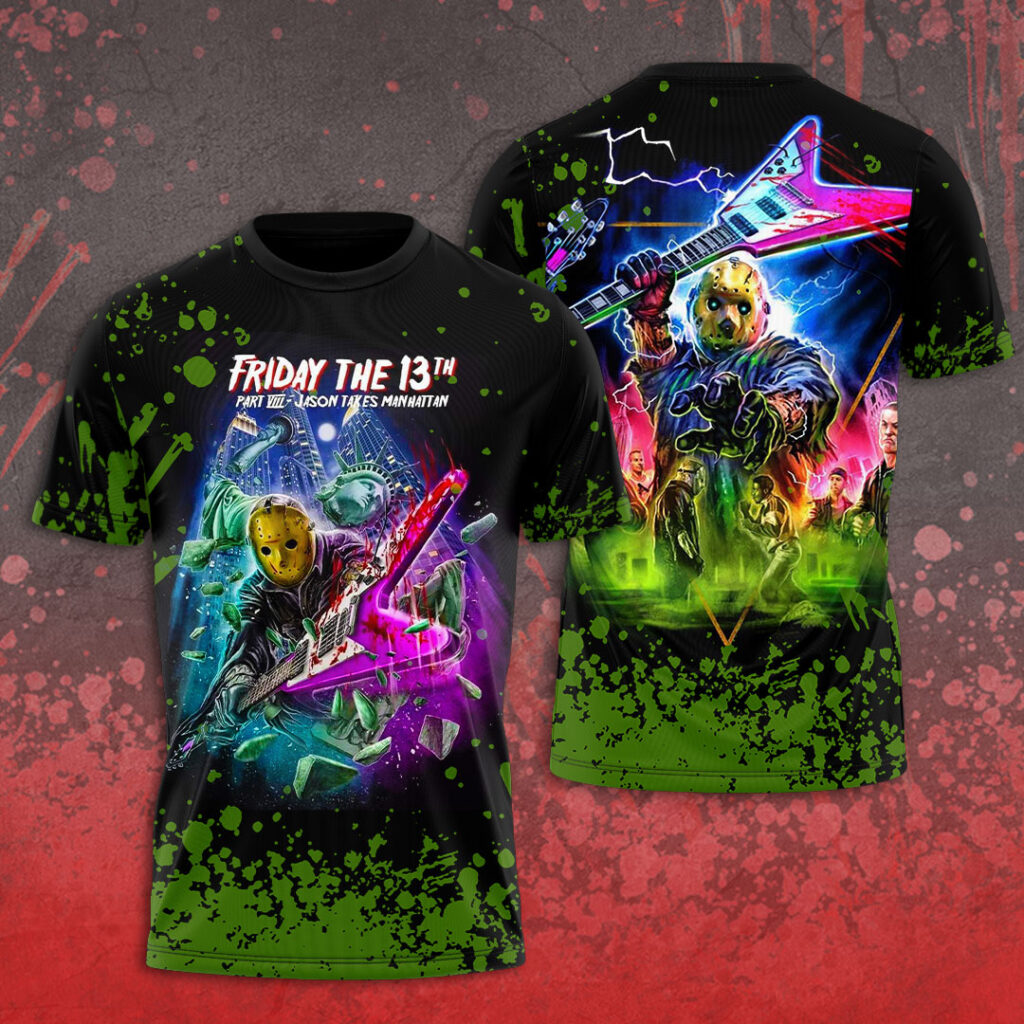 Friday the 13th Jason Voorhees T shirt Hoodie GNE PANH 1024x1024 1