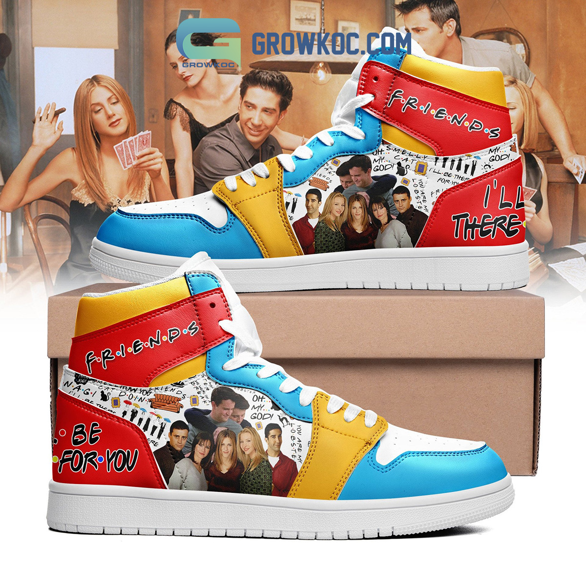 Friends Oh My God You Are My Lobster I Will Be There For You Air Jordan Shoe2B1 kpnGo