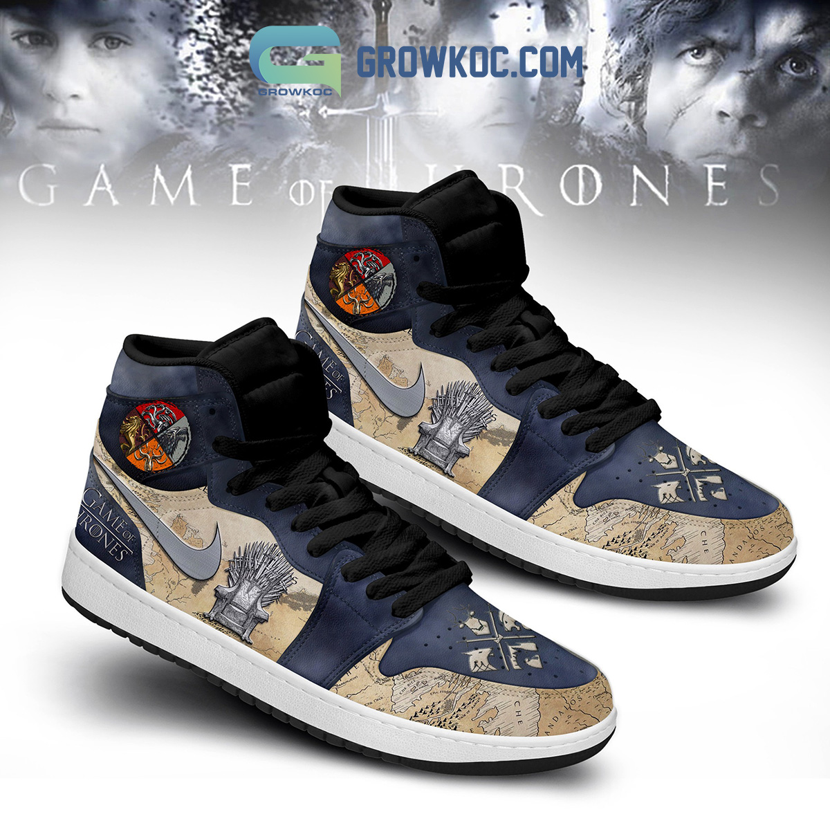 Game Of Thrones War Air Jordan 1 Shoes2B1 h0eSS