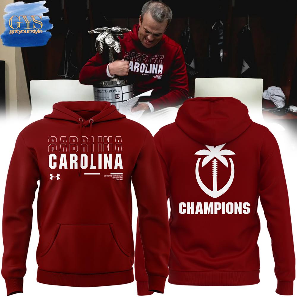 Gamecocks Football The Palmetto Bowl Champions 2024 Limited Edition Hoodie 1