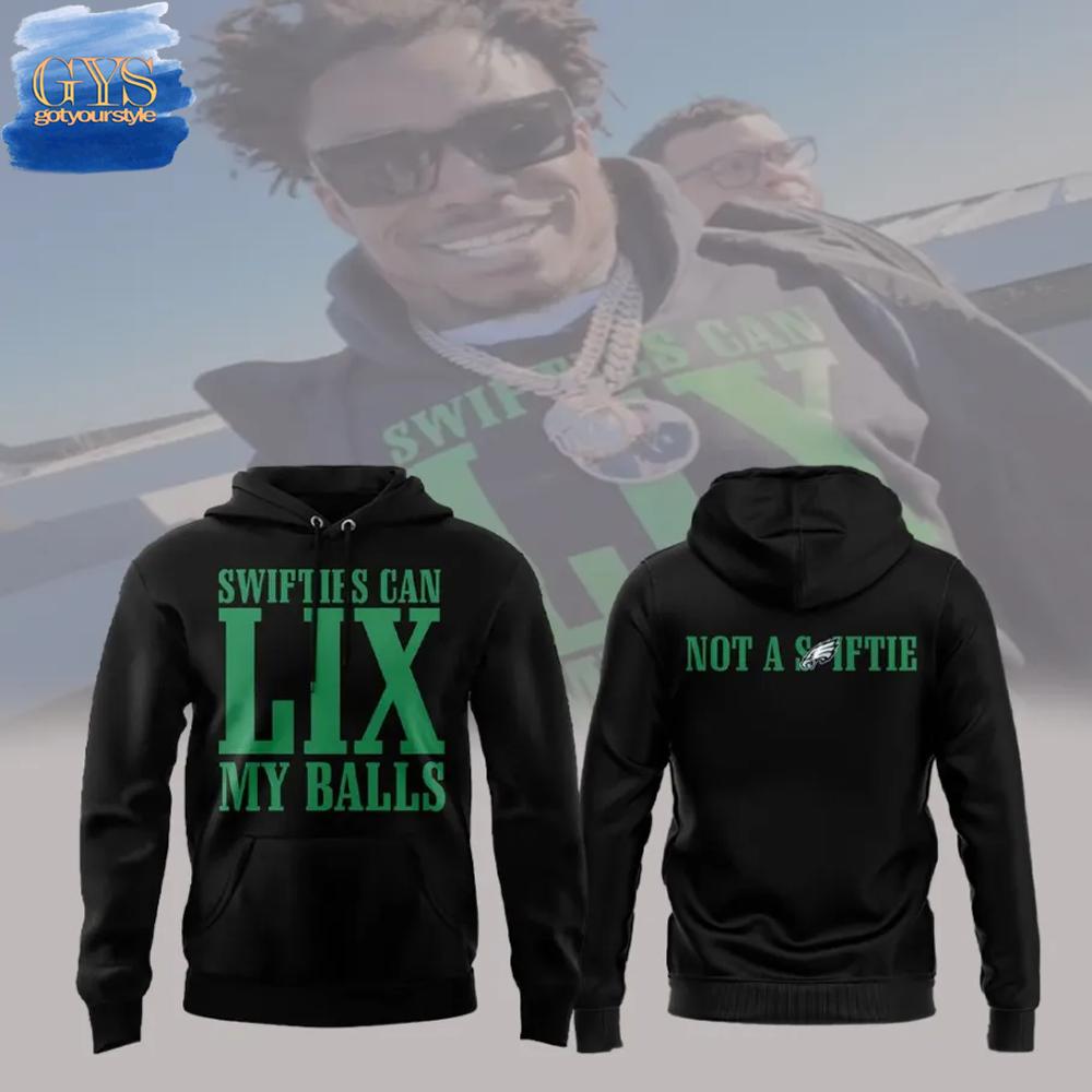 GardnerJohnson Trolls Swifties Can LIX My Balls Hoodie 1