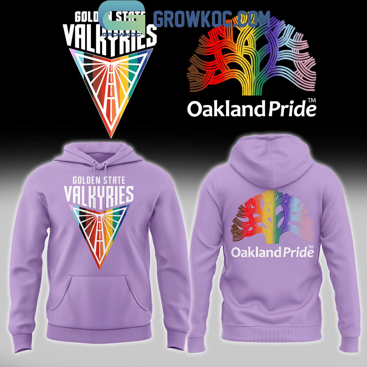 Golden State Valkyries Oakland Pride Purple Design Hoodie T Shirt 1 xoSTN