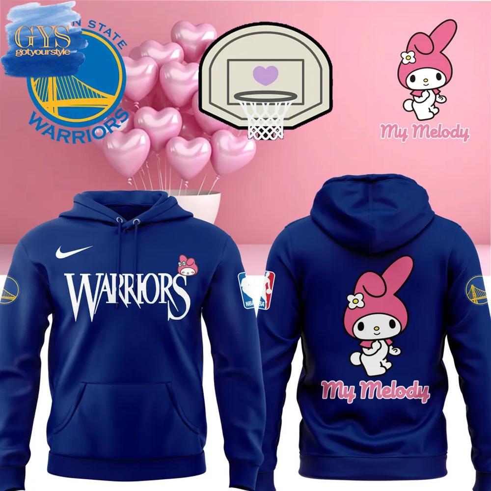Golden State Warriors x My Melody Limited Edition Hoodie 1