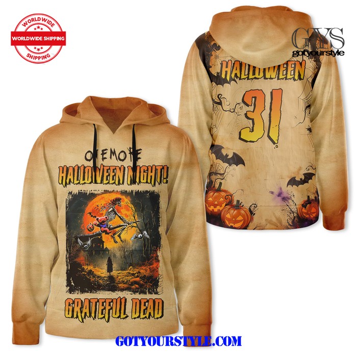 Grateful Dead Halloween Night Hoodie 1