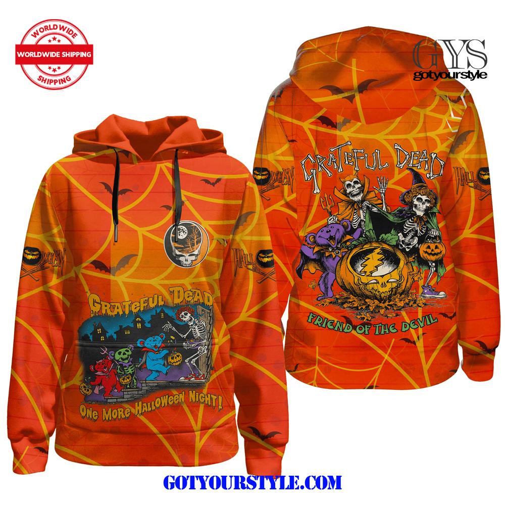 Grateful Dead One More Halloween Night Hoodie 1