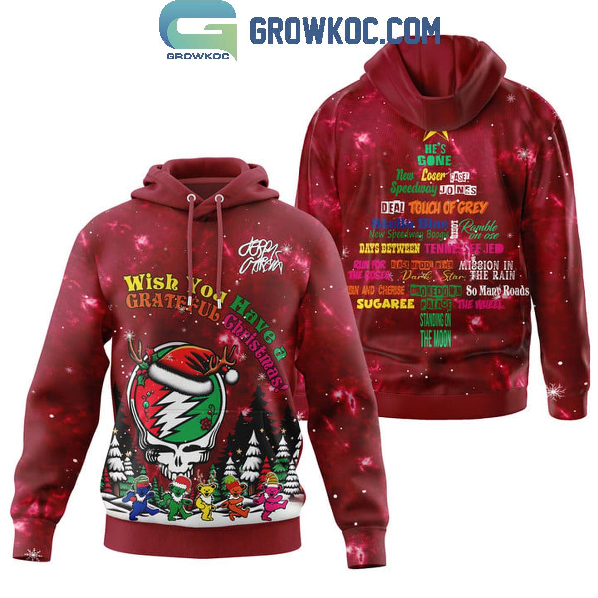 Grateful Dead Wish You A Grateful Christmas Touch Of Grey Hoodie T Shirt 1 MzQQA