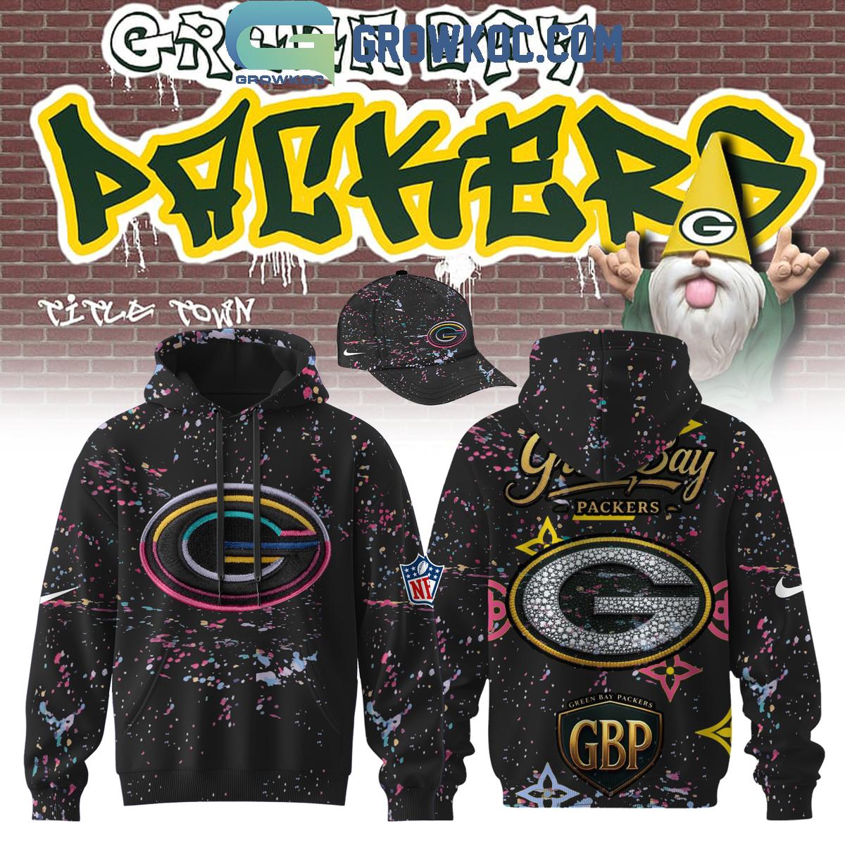 Green Bay Packers Crucial Catch 2025 Black Hoodie Shirt 1 zWbcu
