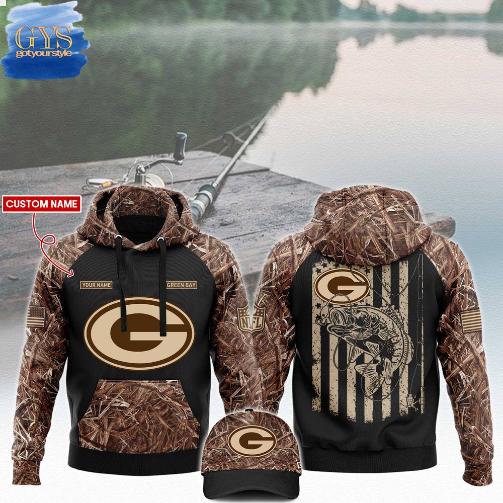 Green Bay Packers NFL x Fishing 2024 Limited Edition Hoodie 1