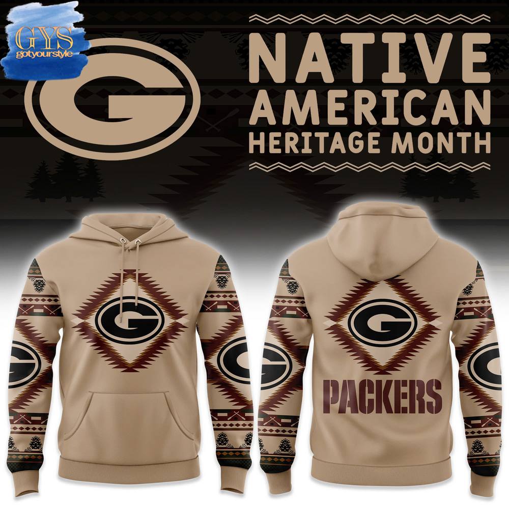 Green Bay Packers NFL x National Native American Heritage Month Limited Edition Hoodie 1
