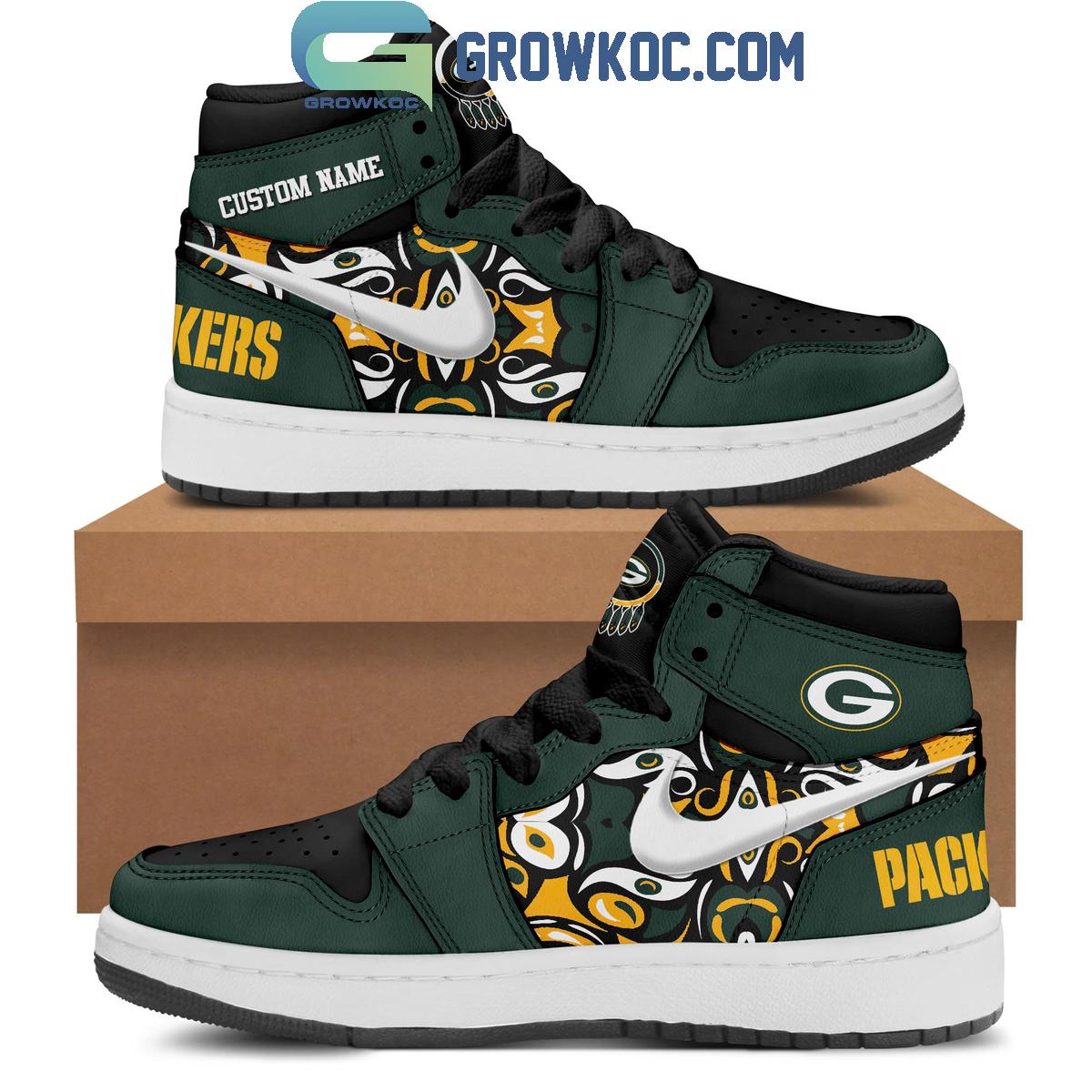 Green Bay Packers Native American Heritage Month 2024 Air Jordan 1 Shoes 1 9u0fR