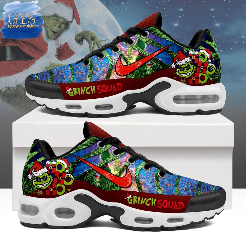Grinch Squad Limited Christmas Air Max Plus 1
