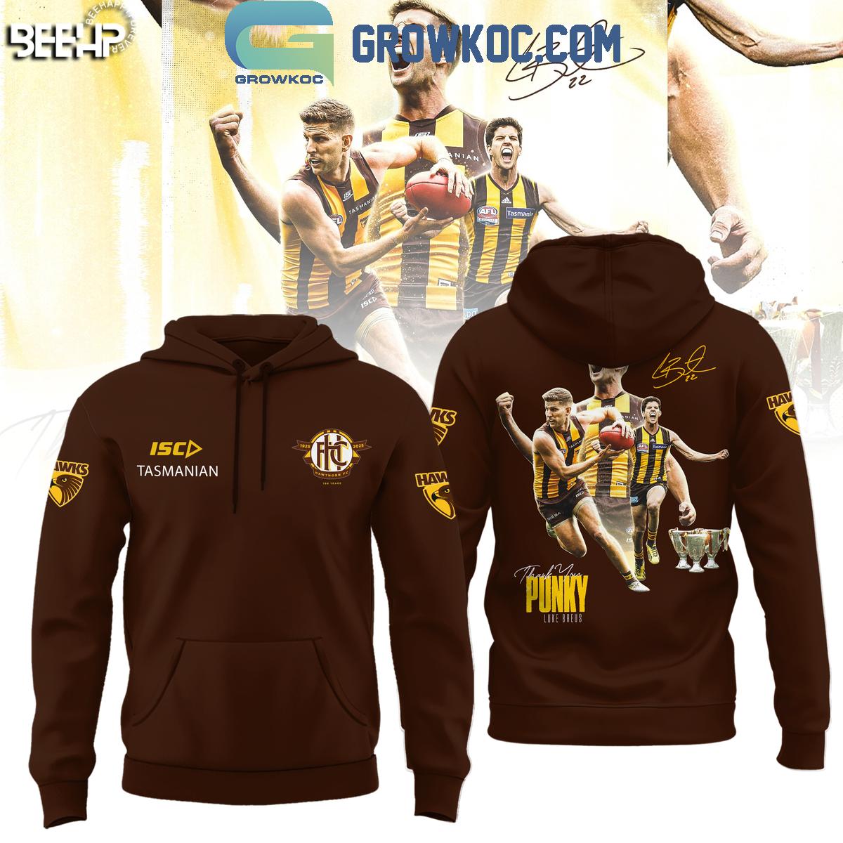 Hawthorn Hawks Thank You Luke Breust Hoodie Shirt 1 KOrGS