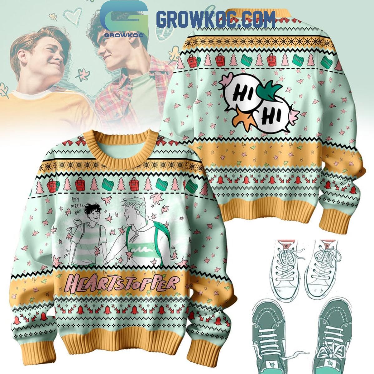 Heartstopper Sometimes Change Can Be A Good Thing 2024 Christmas Ugly Sweater 1 gFfRF