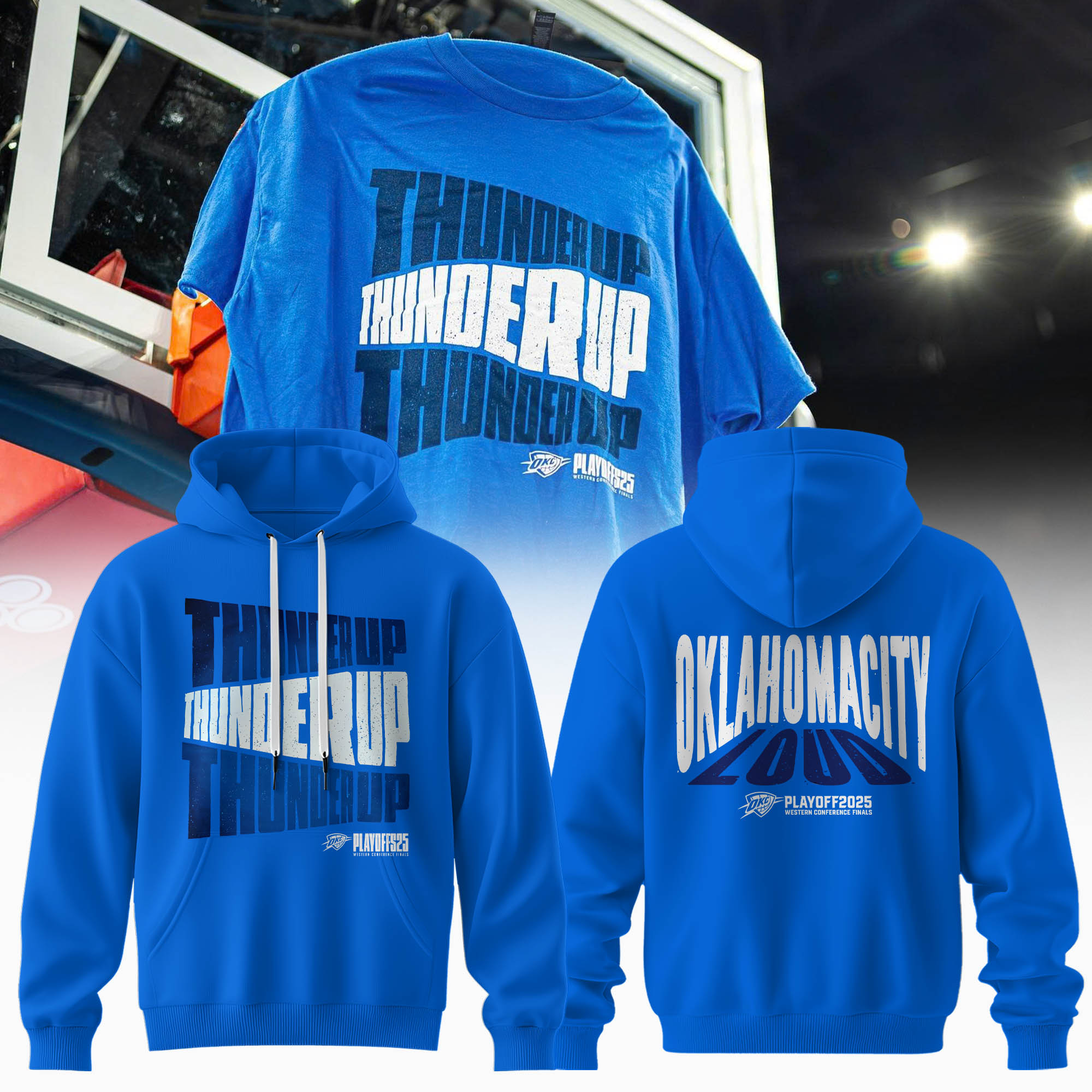 Hoodie Blue 1