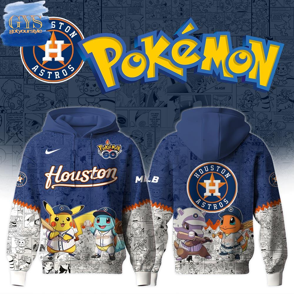 Houston Astros x Polemon GO Special Edition Hoodie 1