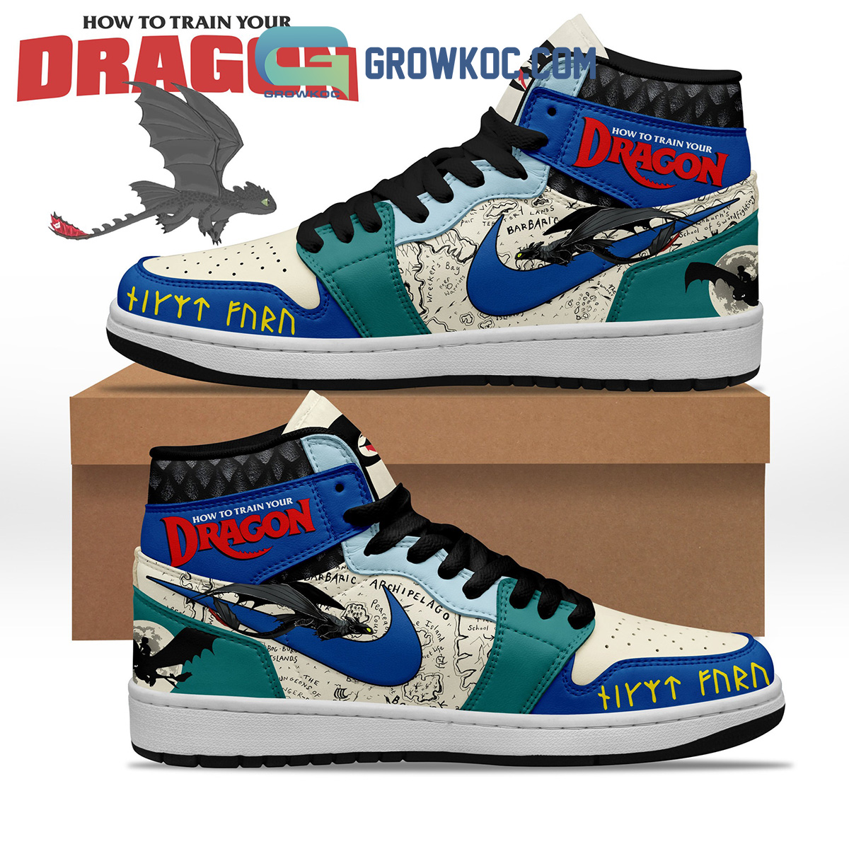 How To Train Your Dragon Air Jordan 1 Shoes2B1 ct8JC