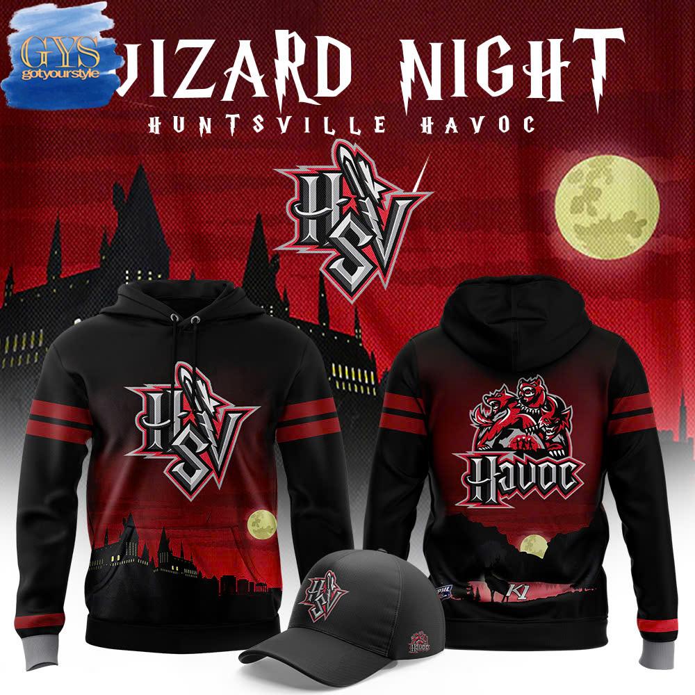 Huntsville Havoc Wizard Night 2025 Limited Edition Hoodie 1
