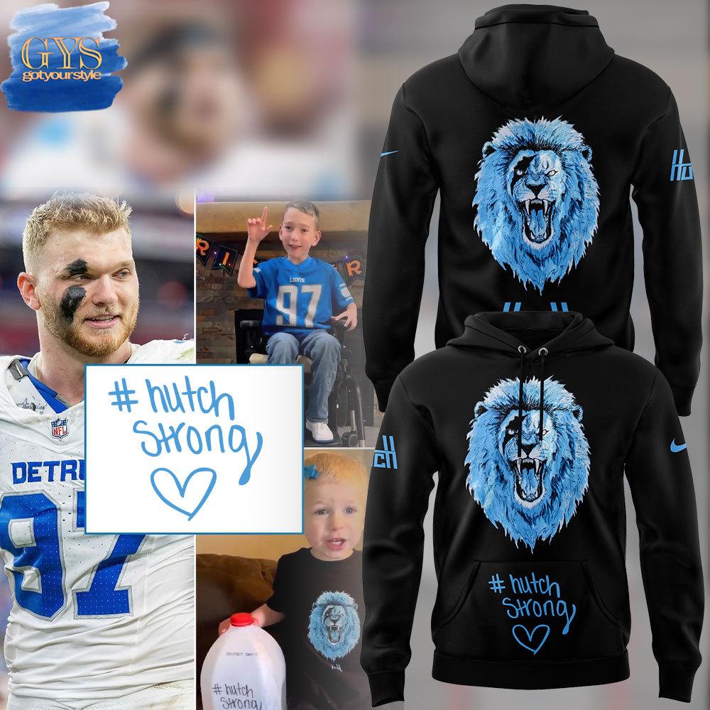 Hutch Strong Detroit Lions Limited Edition Hoodie 1