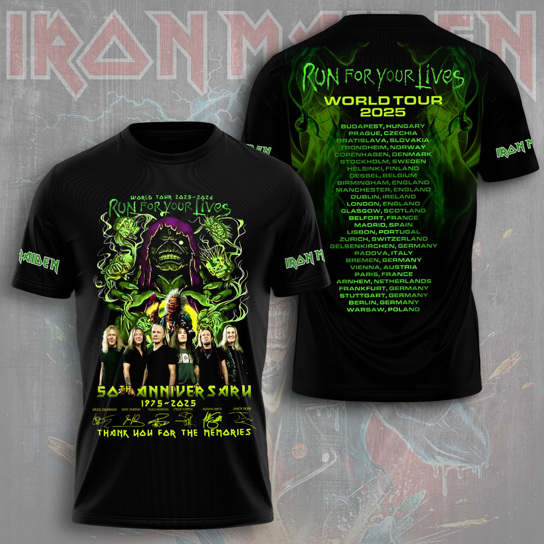 IRON MAIDEN T SHIRT TMTHU154 Hanh