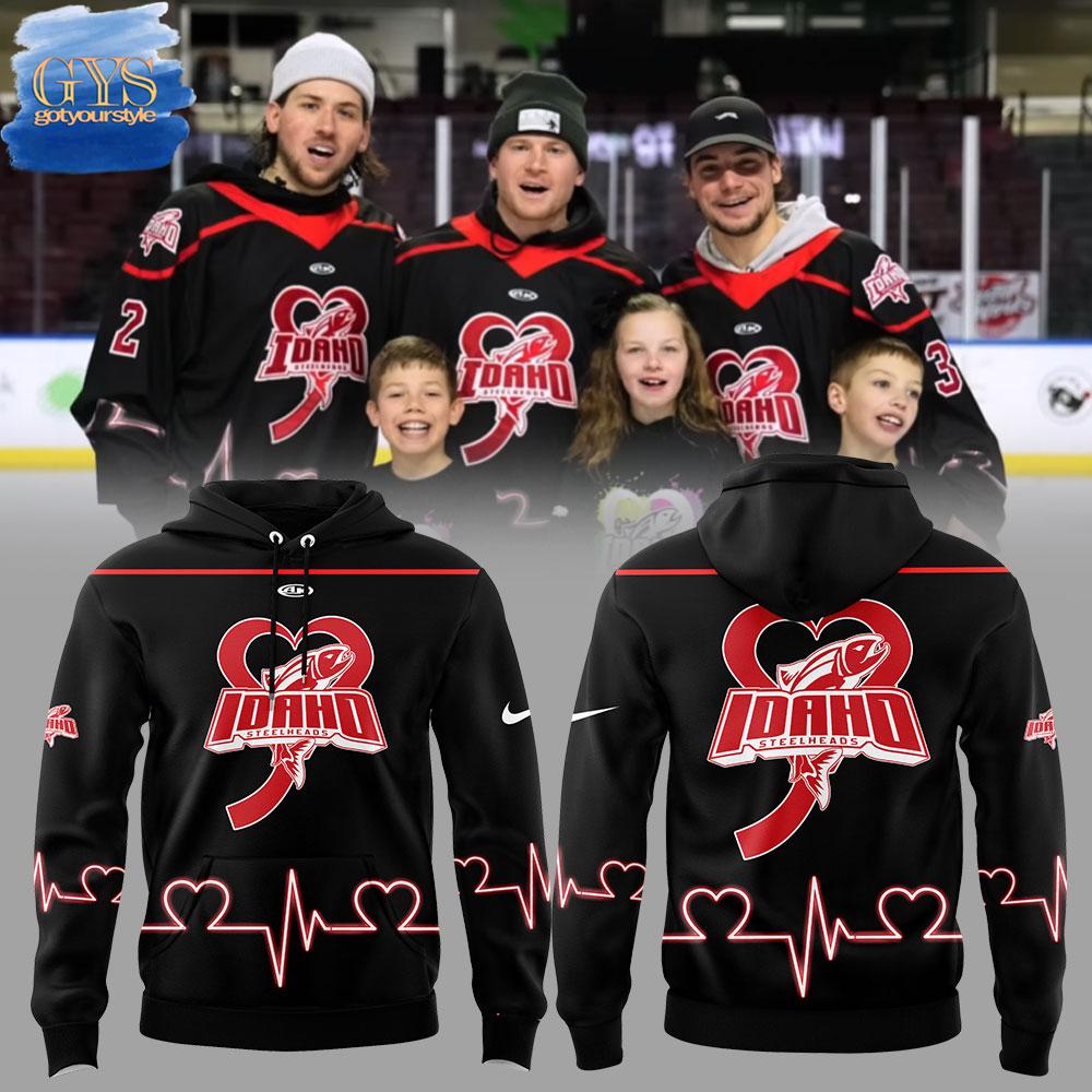 Idaho Steelheads Jayden DeLuca Foundation Limited Edition Hoodie 1