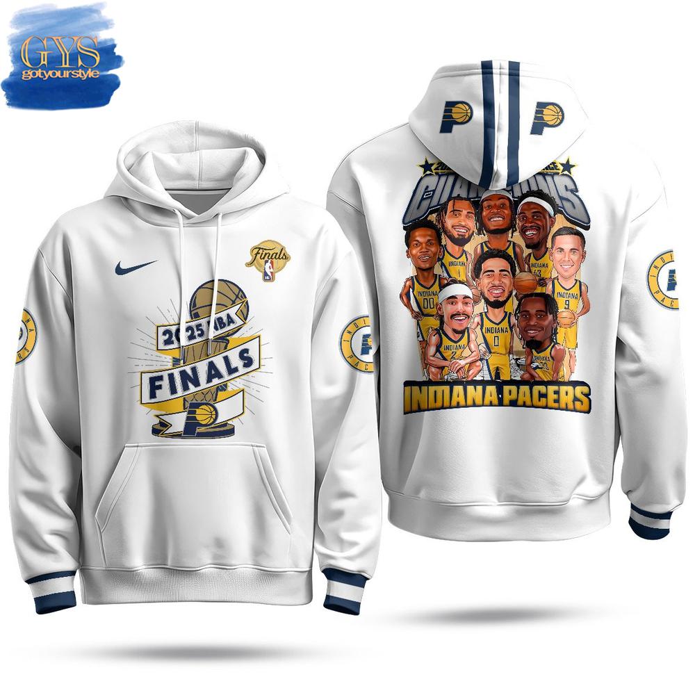 Indiana Pacers 2025 NBA Finals Legends Special Edition Hoodie 1