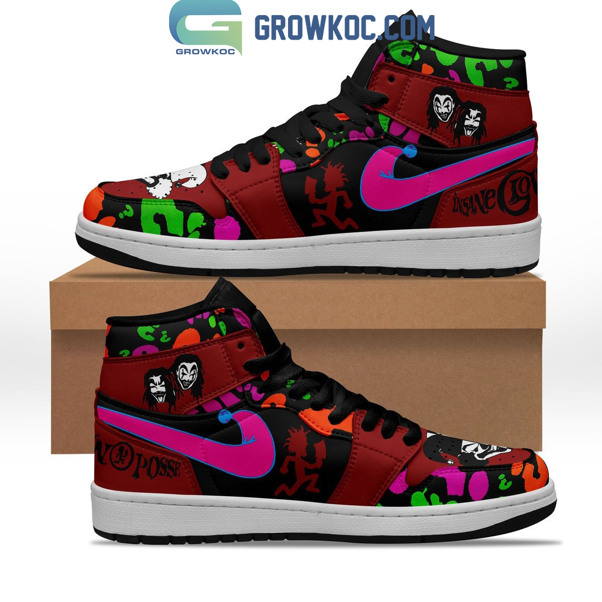 Insane Clown Posse The Neden Game Fan Air Jordan 1 Shoes2B1 jYFWd