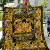 Iowa Hawkeyes For Ever Not Just When We Win Fleece Blanket Quilt