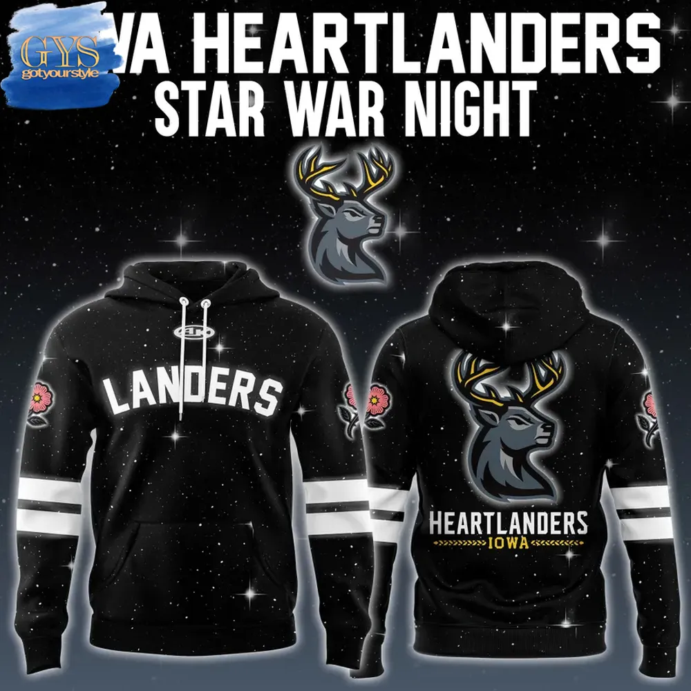 Iowa Heartlanders Star Wars Night Limited Edition Hoodie 1