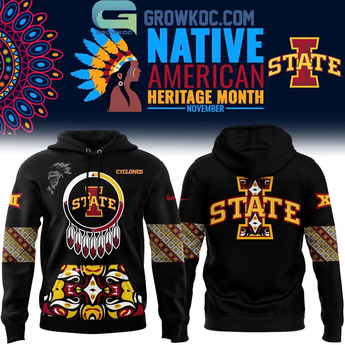 Iowa State Cyclones The Memories 2024 Native American Heritage Month Hoodie T Shirt 1 627Qy