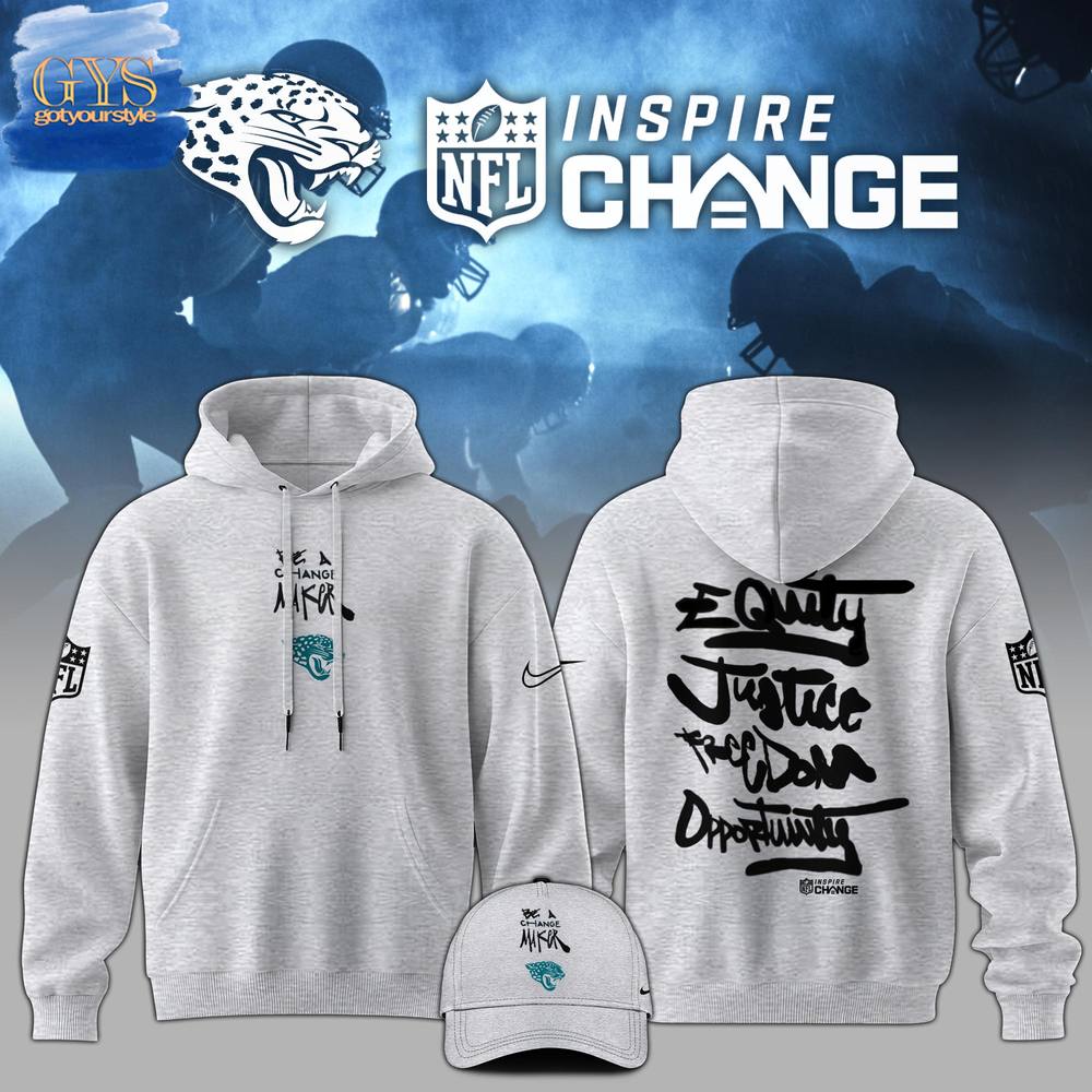Jacksonville Jaguars NFL Be A Change Maker Hoodie 1