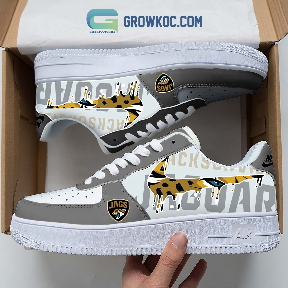 Jacksonville Jaguars Team Logo Fan Air Force 1 Shoes2B1 ho2F0
