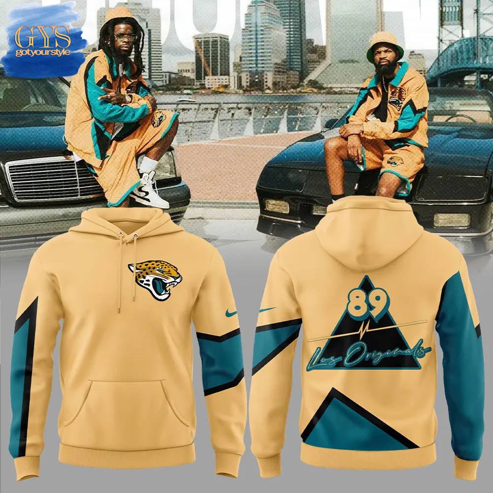 Jacksonville Jaguars x 89LosOriginals Limited Edition Hoodie 1