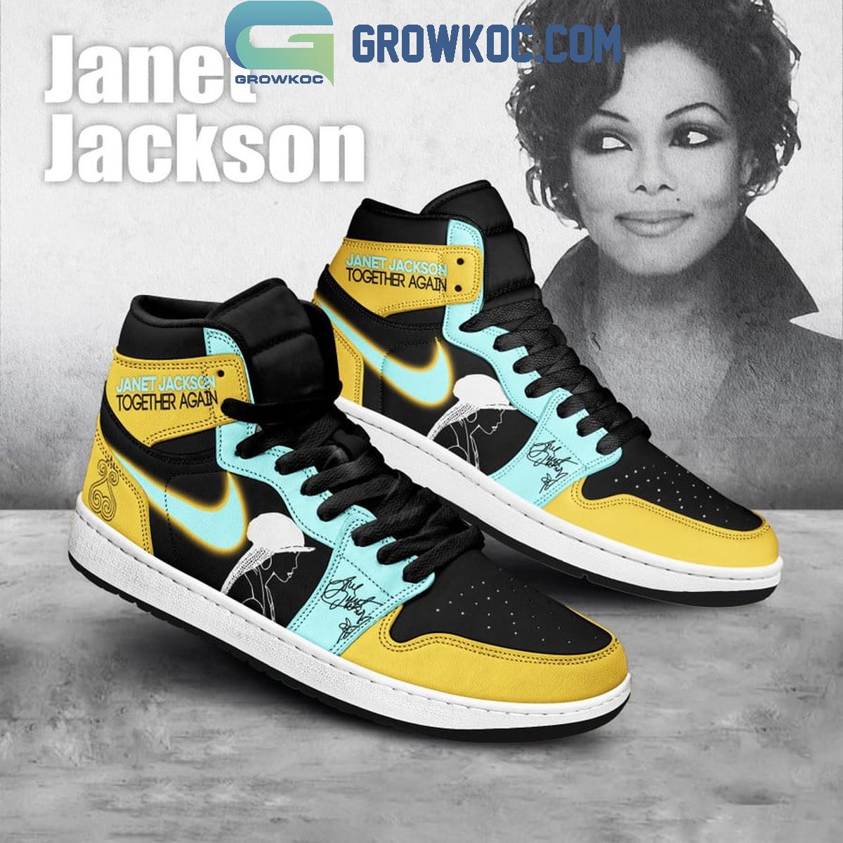 Janet Jackson Together Again Air Jordan 1 Shoes 1 FrKhI