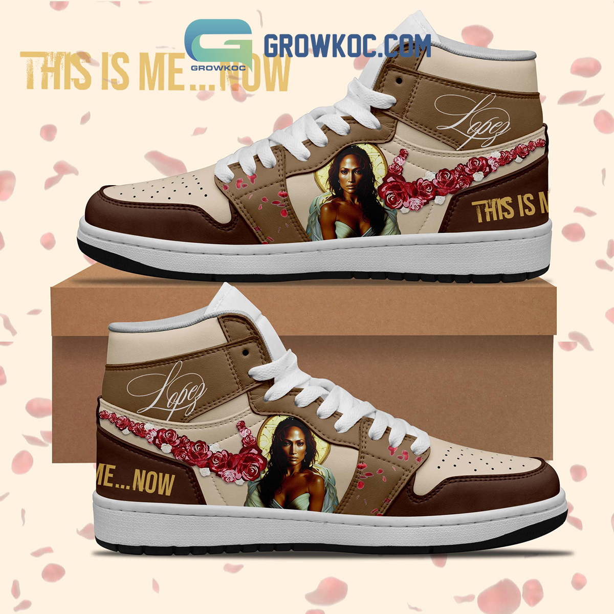 Jennifer Lopez This Is Me Now Fan Air Jordan 1 Shoes2B1 weUak