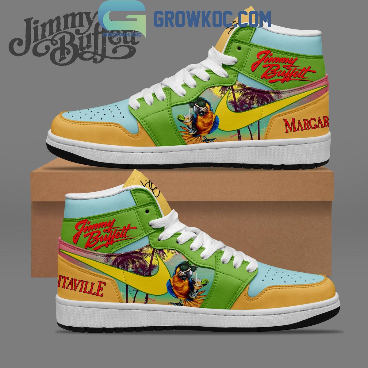 Jimmy Buffett Blame It On Buffett Air Jordan 1 Shoes 1 3ST83