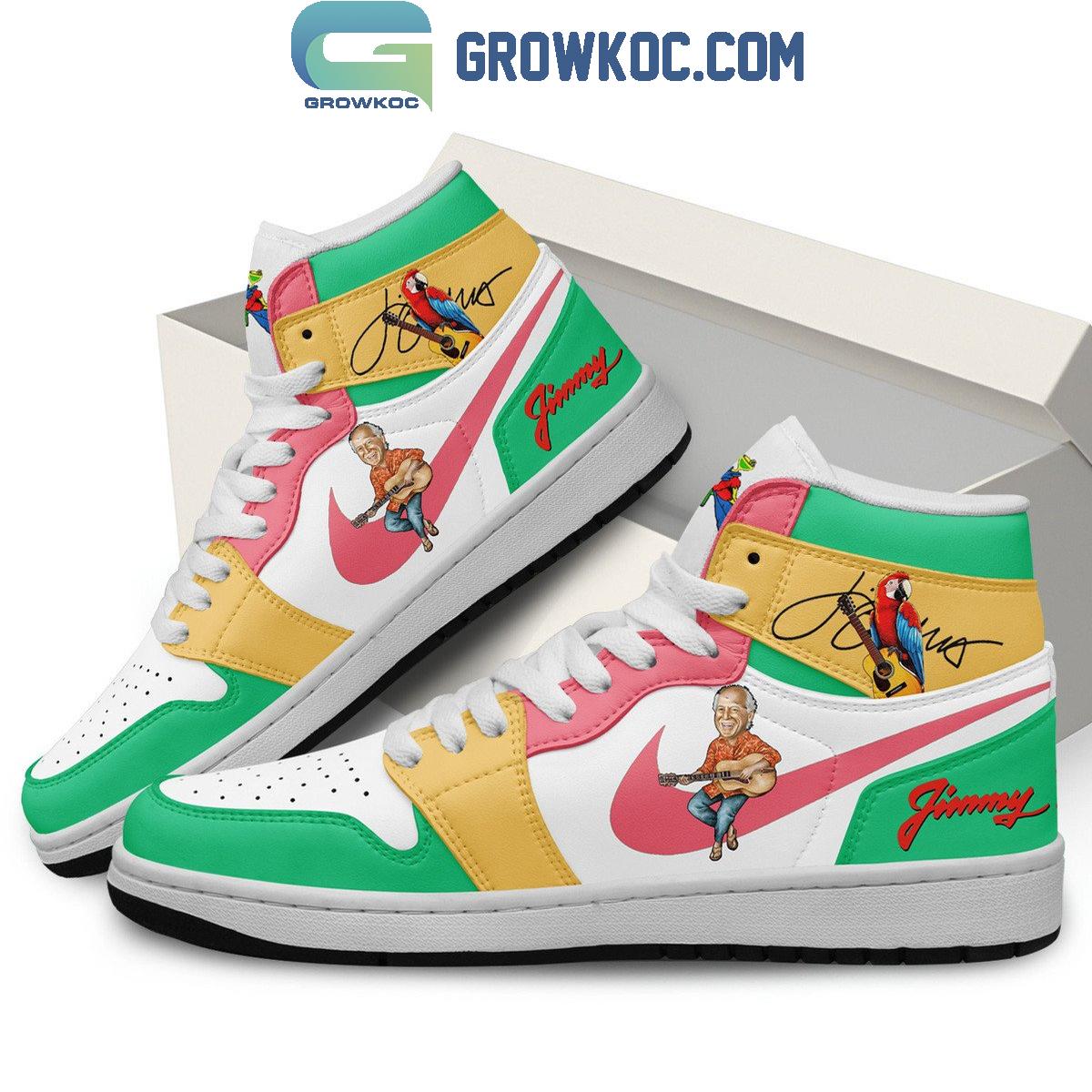 Jimmy Buffett Its Island Time Air Jordan 1 Shoes 1 AL37y