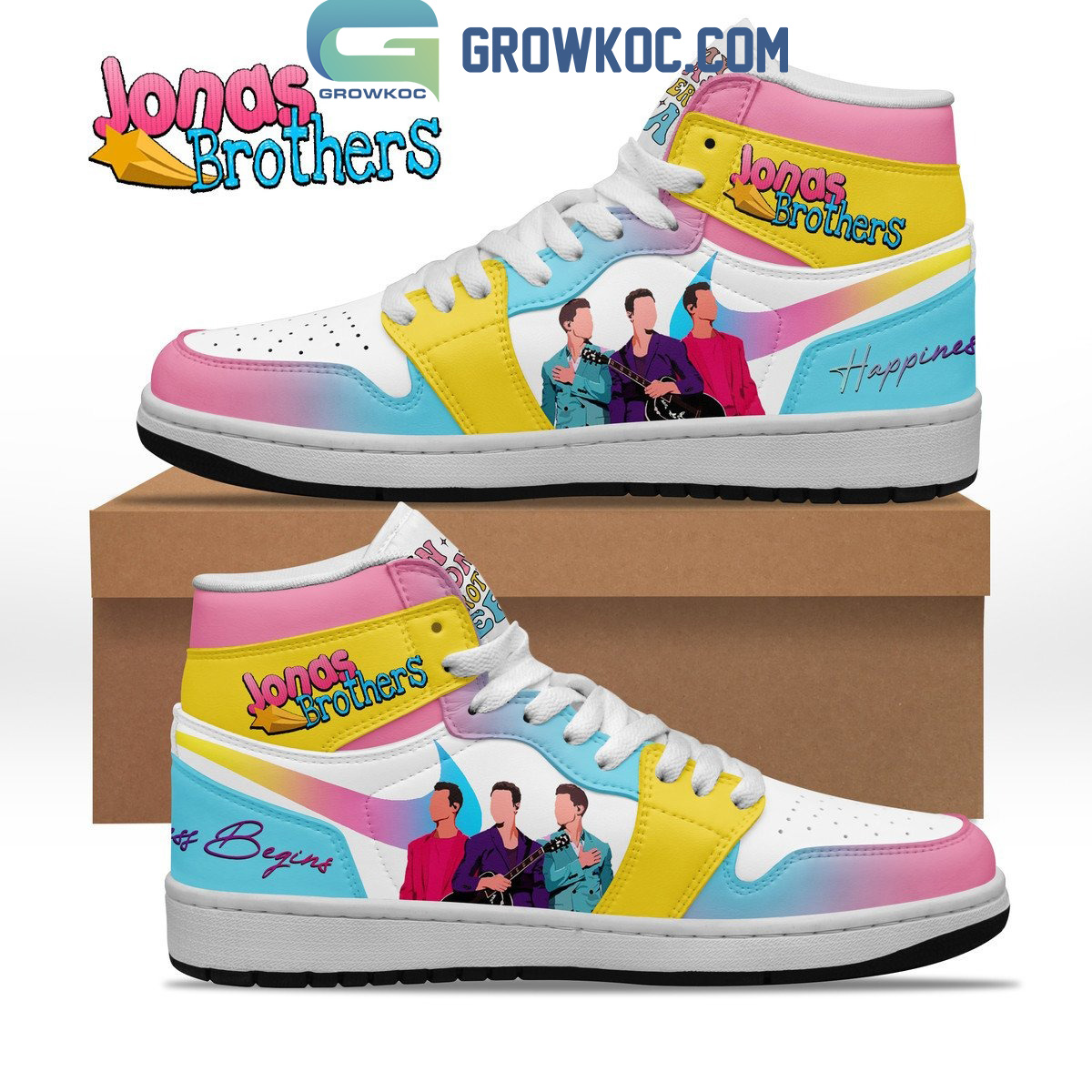 Jonas Brothers Happiness Begins Air Jordan 1 Shoes2B1 seMWh