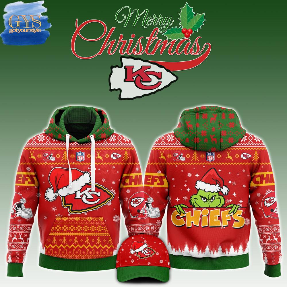 Kansas City Chiefs 2024 Christmas Limited Edition Hoodie 1