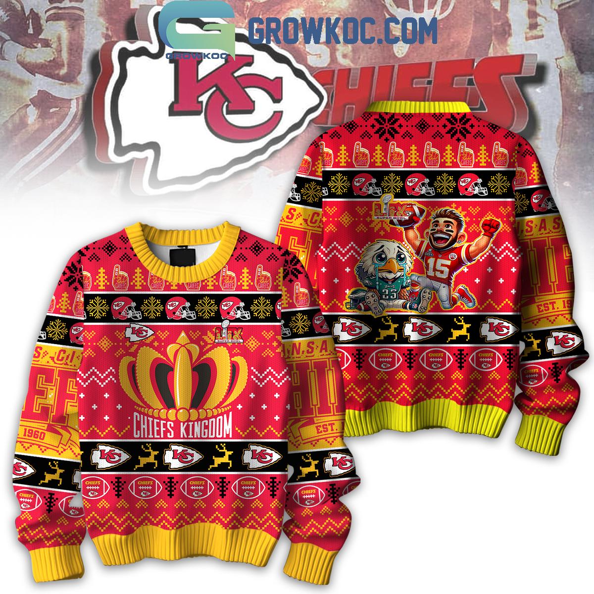 Kansas City Chiefs Kingdom Super Bowl Champions Ugly Sweater 1