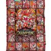 Kansas City Chiefs Super Bowl Champions 2025 Flecee Blanket Quilt 1 lcyCh