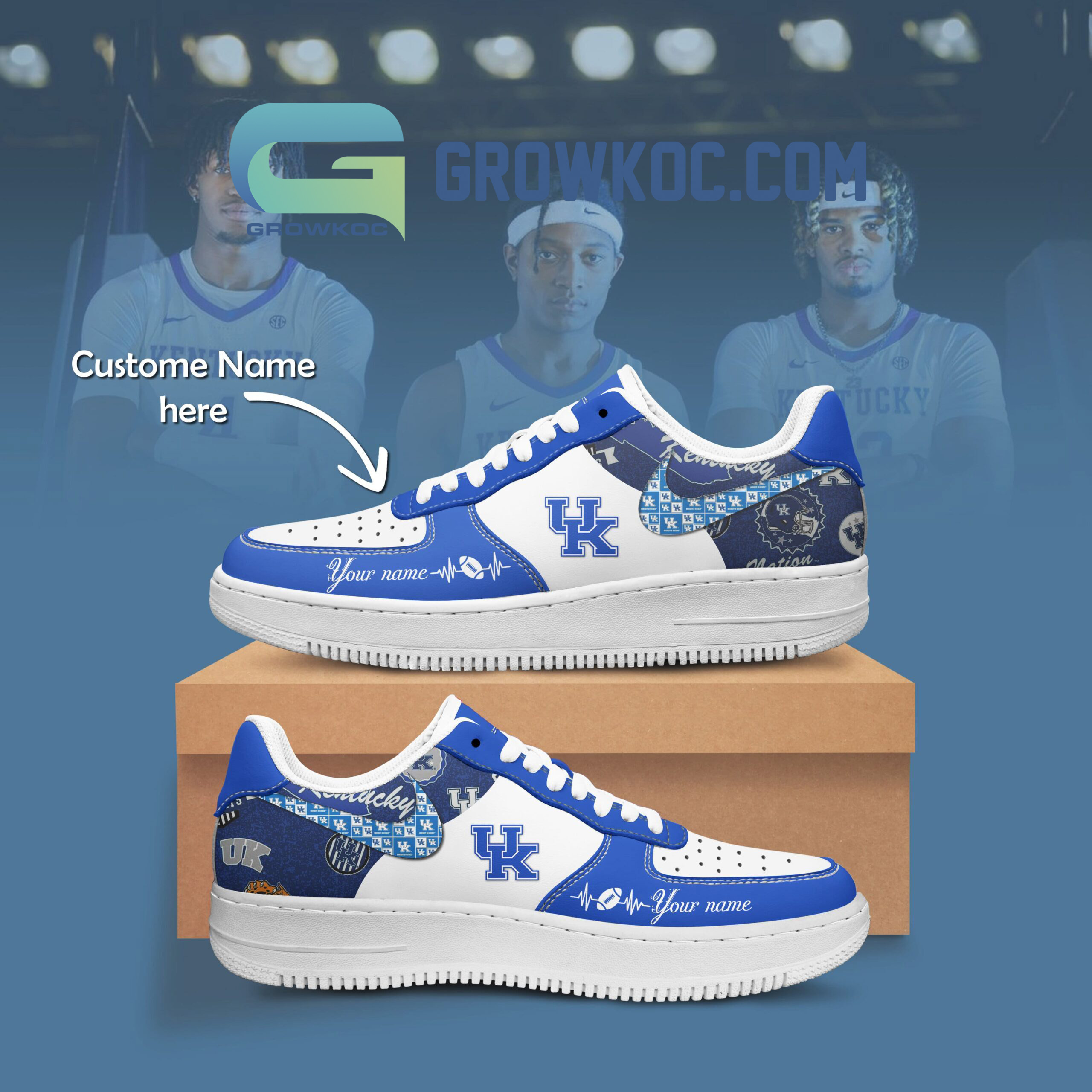 Kansas State Wildcats Personalized Air Force 1 Shoes2B1 jEvrk