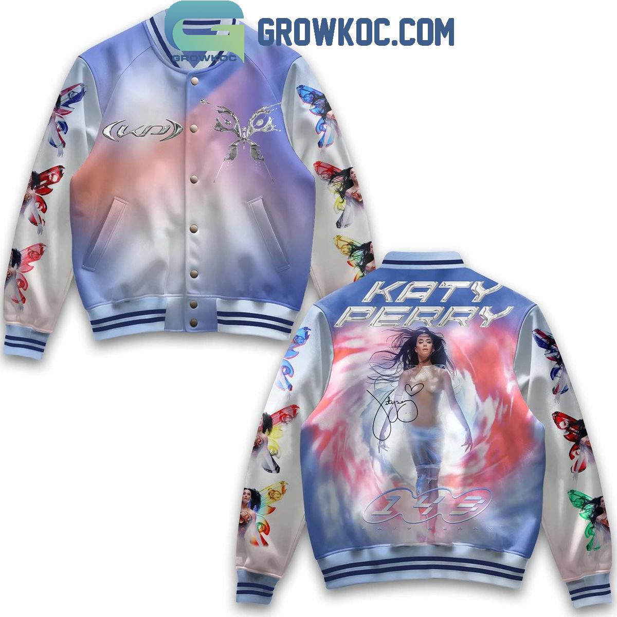 Katy Perry Strong Independent Womans World 2024 Baseball Jacket 1 8F1SP