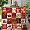 Keep Calm And Go Golden Gophers Ncaa Minnesota Golden Gophers Collected Quilt Blanket Bedding Set 0