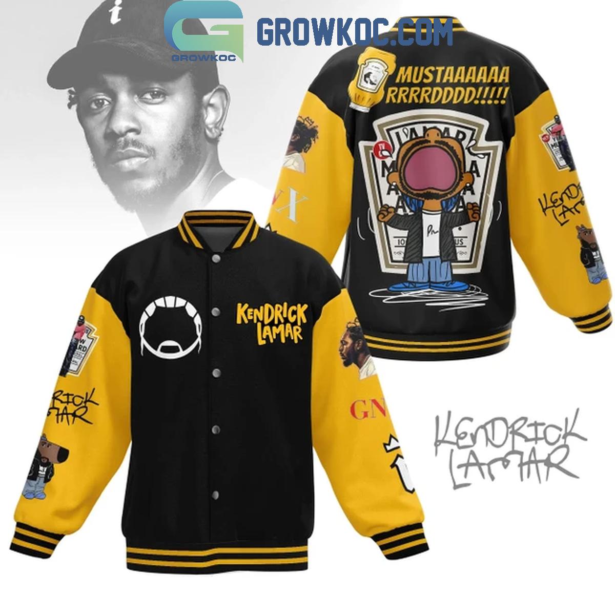 Kendrick Lamar Mustard Not Like Us Not Enough GNX Baseball Jacket 1 uedP8